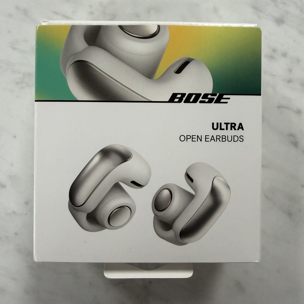 Ultra Open-Ear True Wireless Open Earbuds - White Smoke Serial Tracked