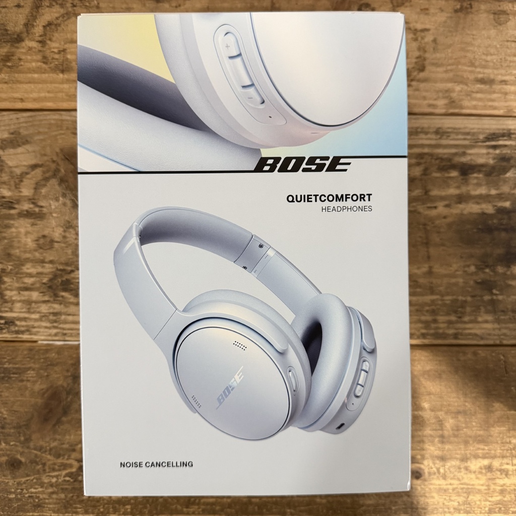 Bose - QuietComfort Wireless Noise Cancelling Over-the-Ear Bluetooth Headphones - Ice Blue